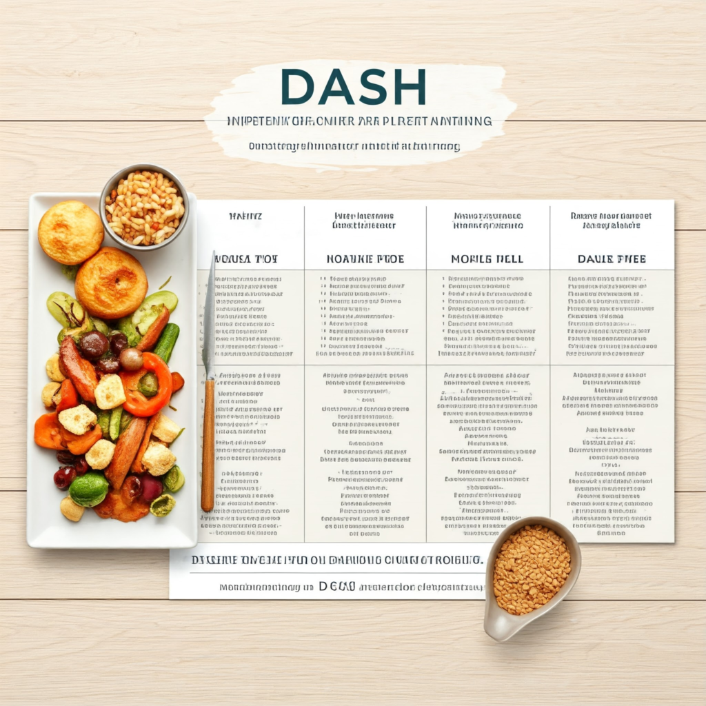 DASH Diet Meal Plan for Hypertension