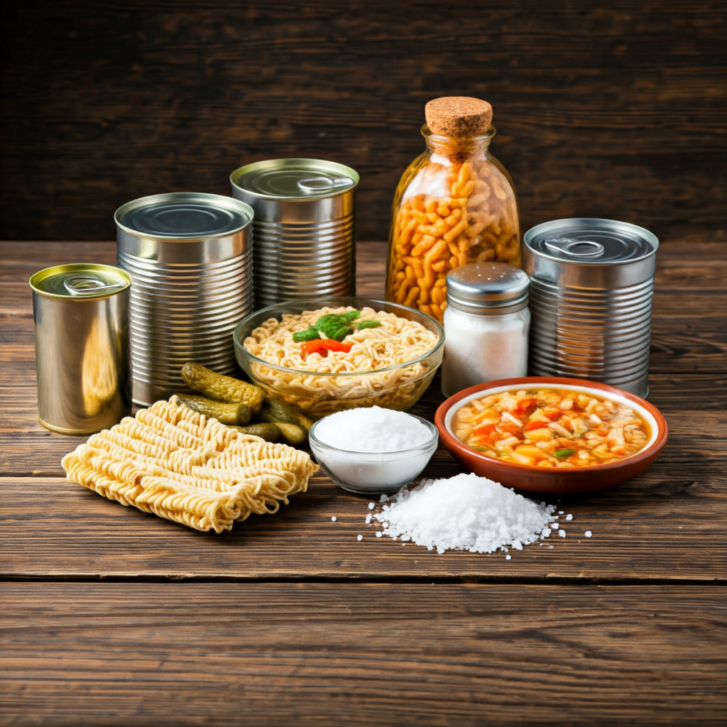 High-Sodium Foods