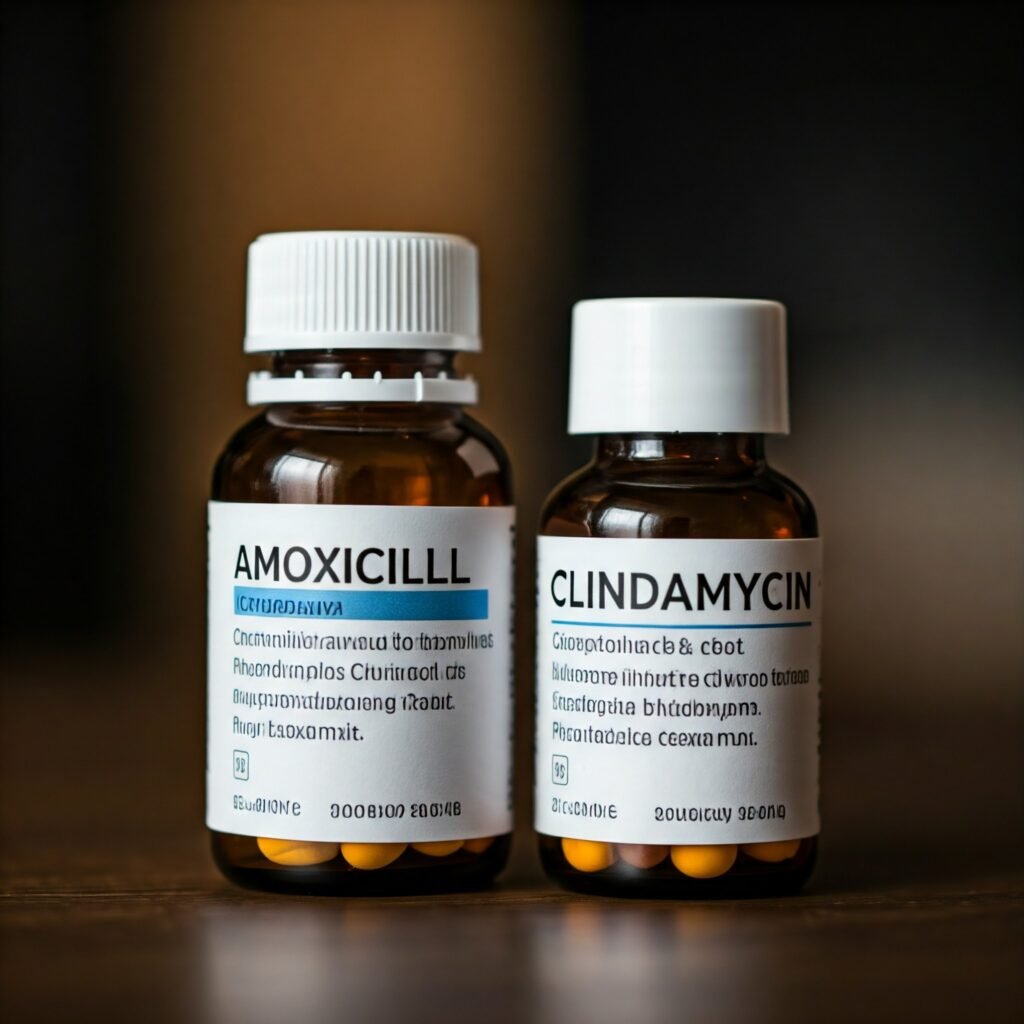 Can I Take Amoxicillin Together with Clindamycin?